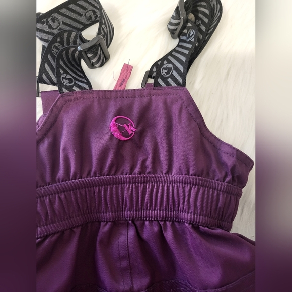Vamo's Kids Purple Snowpants, Size 18 Months - Picture 3 of 5